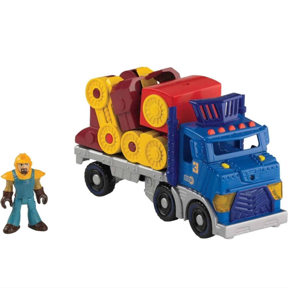 Fisher-Price Imaginext Rescue City Deluxe Big Rig and Robot